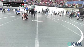 52-55 lbs Rr Rnd 5 - Ayva House, Hinton Takedown Club vs Liliana Clitso, Darko Valley Wolf Pack