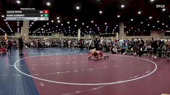 90 lbs Round 1 - Lucas Pipito, Contenders Wrestling Academy vs Kash Clementi, Gladiator Wrestling