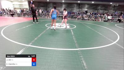 160 lbs Consi Of 8 #2 - Juliet Alt, PA vs Esperanza Calvillo, MN