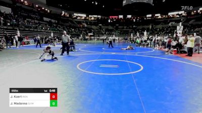 65 lbs Consi Of 4 - Jayden Koert, Iron Horse vs Jordan Madonna, Olympic