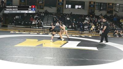 138 lbs Semifinal - Ragan Retell, East Stroudsburg University vs Maura White, York