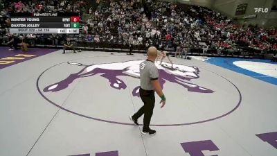 5A 126 lbs 3rd Place Match - Hunter Young, Maple Mountain vs Daxton Jolley, Payson