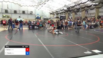 65 kg Round Of 32 - Isaac Salas, Sunkist Kids Monster Garage vs Teague Travis, BullTrained