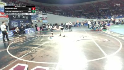 2A/1A Boys 144 Quarterfinal - Pearce Schnetzky, Enterprise / Wallowa Boys vs Aaron Martin, Glendale Boys