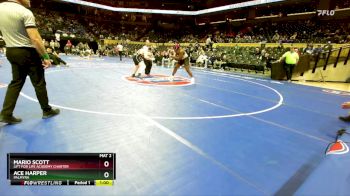 285 Class 1 lbs Cons. Round 1 - Mario Scott, Lift For Life Academy Charter vs Ace Harper, Palmyra