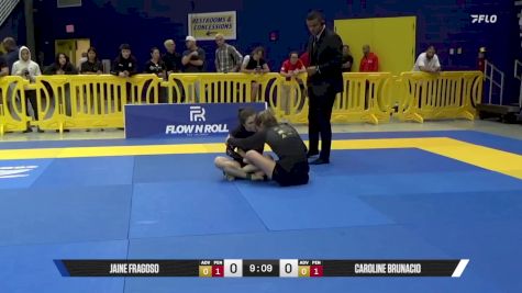 Caroline Brunacio vs Jaine Fragoso 2025 Pan IBJJF Jiu-Jitsu No-Gi Championship