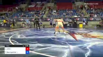 170 lbs Round Of 128 - Joseph Jens, Illinois vs Tanner Baumgartner, Colorado