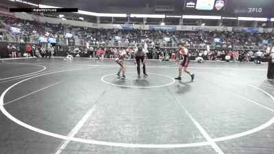 125 lbs Consi Of 8 #2 - Colton Cambre, Deep South vs Tianta McNack, Clinton Youth Wrestling