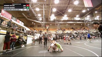 75-83 lbs Rr Rnd 5 - Donnie Taylor, El Reno Wrestling Club vs Easton Bowen, Standfast OKC