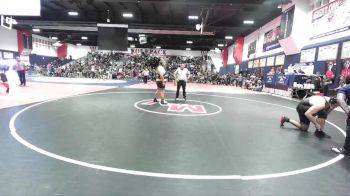 285 lbs Champ. Round 1 - Matthew Muniz, Santa Fe vs Cortez Calentino, San Clemente