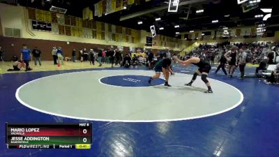 215 lbs Cons. Round 6 - Jesse Addington, Bakersfield vs Mario Lopez, Vacaville