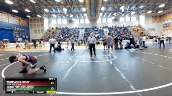 136 lbs Round 1 - Christopher Lopez, Hialeah Gardens/Colossuem Wrestling vs Thomas Murphy, Claw Wrestling