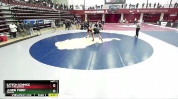 285 lbs Cons. Round 3 - Layton Schmick, East Stroudsburg vs Justin Perry, Felician