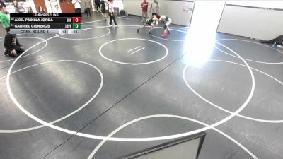 132 lbs Cons. Round 4 - Gabriel Cisneros, Long Beach Poly HS vs Axel Padilla Jorda, Unattached