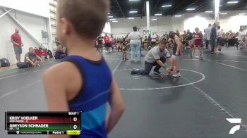 52 lbs Finals (2 Team) - Kroy Voelker, Iron Horse vs Greyson Schrader, HFL