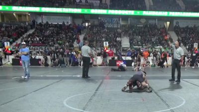 130 lbs Quarterfinal - Charlie Pacha, Marysville vs Isaac Samuelson, Oakley