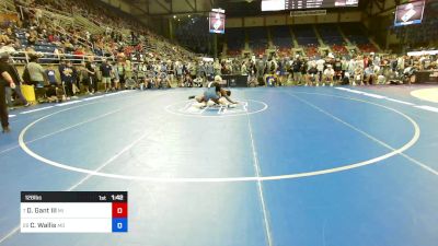 126 lbs Rnd Of 32 - Dale Gant III, MI vs Carter Wallis, MO