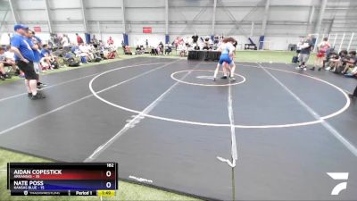 182 lbs Round 5 (6 Team) - Aidan Copestick, Arkansas vs Nate Poss, Kansas Blue