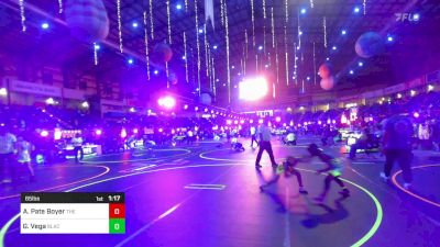 65 lbs Semifinal - Ashton Pate Boyer, The Clique vs Gustavo Vega, Black Flag Wr Ac