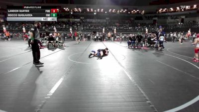 90 lbs Round Of 32 - Landon Bartee, Power Half Wrestling Academy vs Rocco Gugliuzza, Fiwc