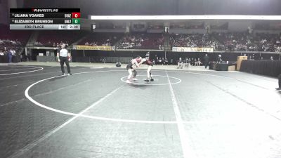 103 lbs 3rd Place - Liliana Voakes, Ottawa University - Arizona vs Elizabeth Brunson, UNLV