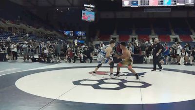 190 lbs Cons. Quarters - Noah Soto, California vs Thayer Larson, Illinois