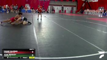 132 lbs Round 1 (4 Team) - Shane Salerno, Glenbard East vs Kase Bradley, Denmark