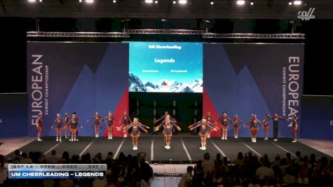 UM Cheerleading - Legends [2026 IASF L4 - Open - Coed Day 1] 2026 The European Summit