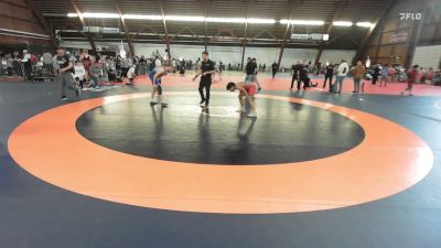 120B lbs Rr Rnd 3 - Jostine Amador, Island Trees vs Zack Willette, Krazy Monkeys