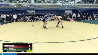 185 lbs Round 4 - Todd Tviede, Middleton Wrestling Club vs Ed Andersen, Warrior Wrestling Club