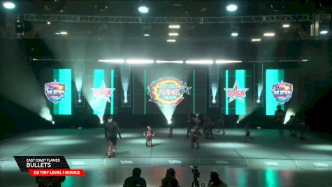 East Coast Flames - Bullets [2026 D2 Tiny Level 1 Novice Day 1] 2026 US Open Cheerleading & Dance Championship