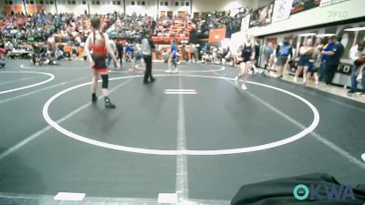 115 lbs Rr Rnd 2 - Madyn Novosad, R.A.W. vs Zoey Strickland, HURRICANE WRESTLING ACADEMY