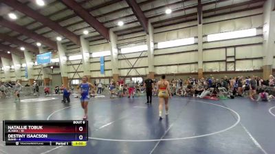 140 lbs Round 2 (10 Team) - Saige Morris, Alaska vs Hallie Stone, Idaho