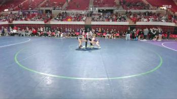 145 lbs Round 1 (16 Team) - Gabriella Villarreal, Comal Pieper vs Nathalia Flores, Lubbock