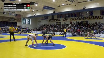 129 lbs Consi Of 8 #1 - Matt Mulligan, Bergen Catholic (NJ) vs Caden Garriott, South Torrance
