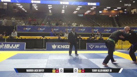 Terry Allen Muncy Jr vs Warren Jack Diffey 2026 Pan Jiu Jitsu IBJJF Championship