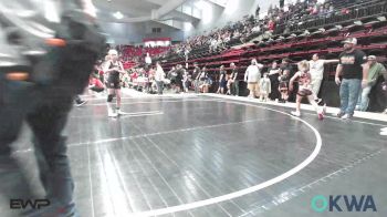 57-62 lbs Rr Rnd 2 - Violet Jones, Honey Badgers Wrestling Club vs Nevalee Petty, Skiatook Youth Wrestling