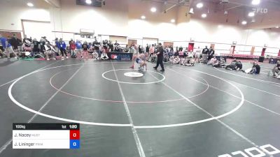 100 kg Final - Joshua Nacey, Mustang Wrestling Club vs Jake Lininger, Primus Wrestling