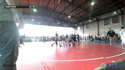 92 lbs Rr Rnd 1 - Mason Leach, Sallisaw Takedown Club vs Toren Gates, Sallisaw Takedown Club