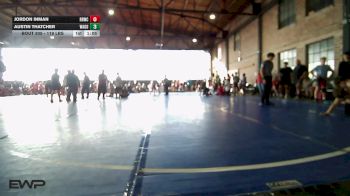 119 lbs Round Of 16 - Jordon Inman, Red Ryder Wrestling Club vs Austin Thatcher, Wagoner Takedown Club