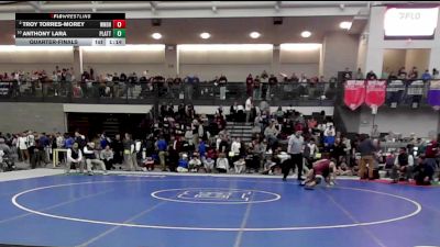 150 lbs Quarterfinal - Troy Torres-Morey, Windham vs Anthony Lara, Platt