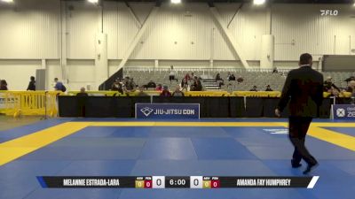 Amanda Fay Humphrey vs Melannie Estrada-Lara 2025 World IBJJF Jiu-Jitsu No-Gi Championship