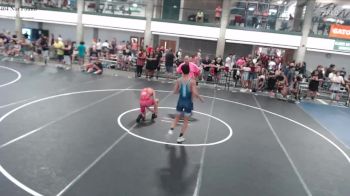 133-136 lbs Quarterfinal - Harris Kelliher, SouthStrong vs Ambre Hursey, Nighthawk WC