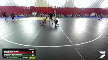 152-152 lbs Round 1 - Landon Henderson, Cambridge-Isanti vs Grant Liddicoat, Denmark