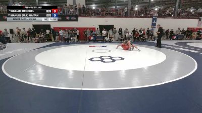 79 kg Champ. Rd Of 16 - William Henckel, NLWC/TMWC vs Manuel (M.J.) Gaitan, Cyclone Regional Training Center