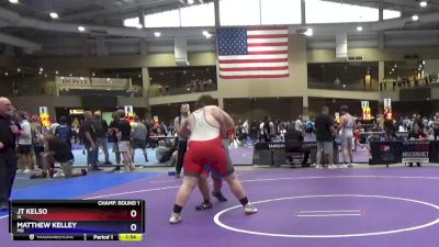 285 lbs Champ. Round 1 - Jt Kelso, IA vs Matthew Kelley, MO