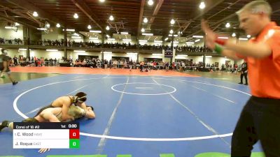 116 lbs Consi Of 16 #2 - Cale Wood, Haverhill vs Juan Roque, East Hampton-prsn-bhampton-ross