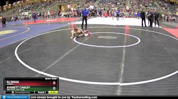 56 lbs Quarterfinal - Rj Riggs, Lowell vs Everett Cagley, Red Devil Mat Club