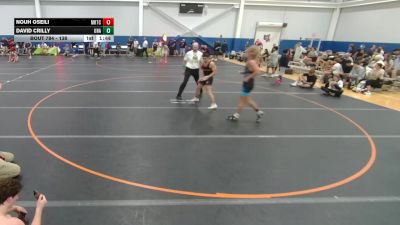 138 lbs Cons. Round 3 - Nouh Oseili, Unattached vs David Crilly, Unattached