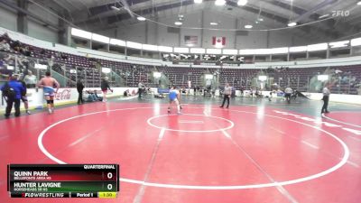 190 lbs Quarterfinal - Quinn Park, Bellefonte Area Hs vs Hunter Lavigne, Horseheads Sr HS